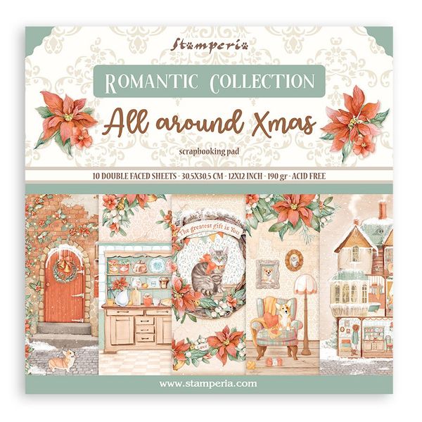 Stamperia Romantic Collection: All Around Christmas