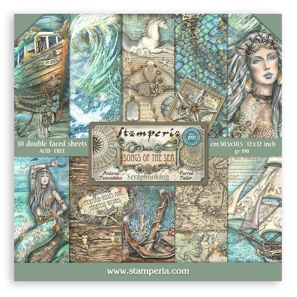 Stamperia Songs of the Sea Kit