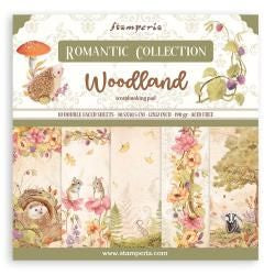 DISC - Stamperia Woodland 12X12 Paper Pack