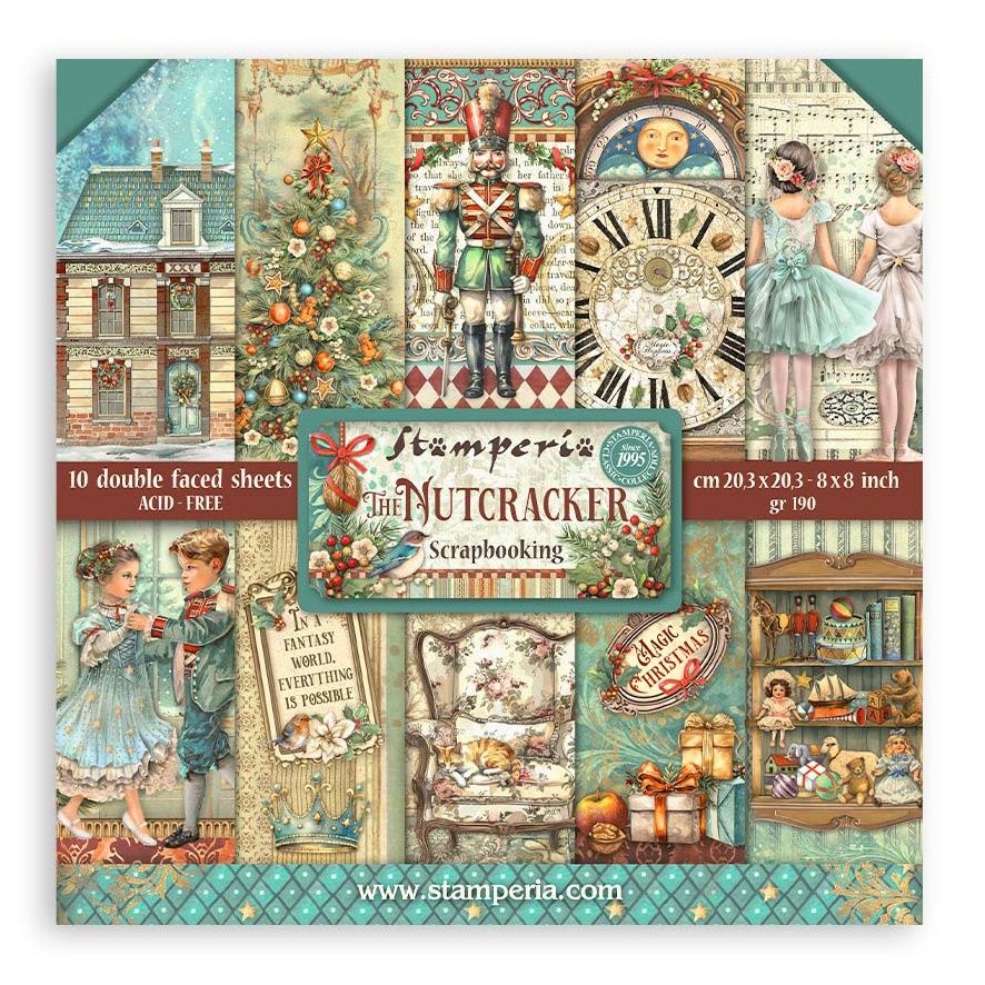 DISC - Stamperia The Nutcracker Maxi Pad