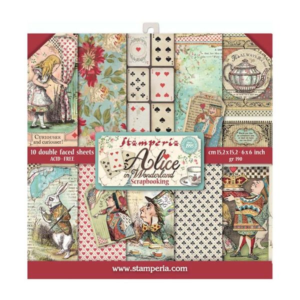 DISC - Stamperia Alice in Wonderland