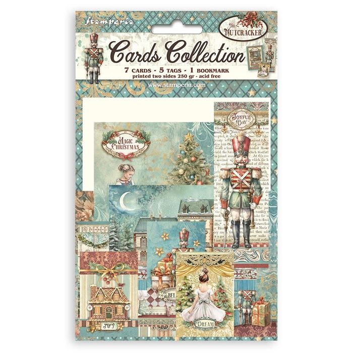 Stamperia Cards Collection-The Nutcracker