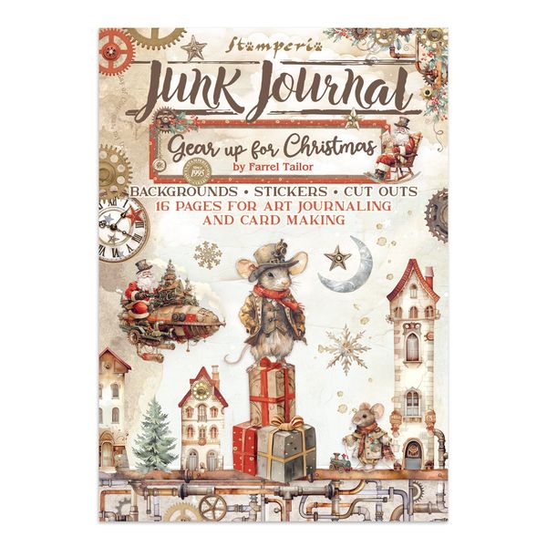 Stamperia Gear Up for Christmas Junk Journal