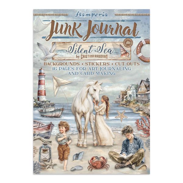 Stamperia Silent Sea Junk journal