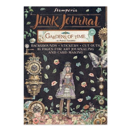 Stamperia Gardens of Time Junk Journal