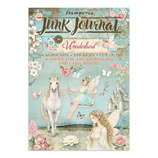 Stamperia Wonderland Junk Journal