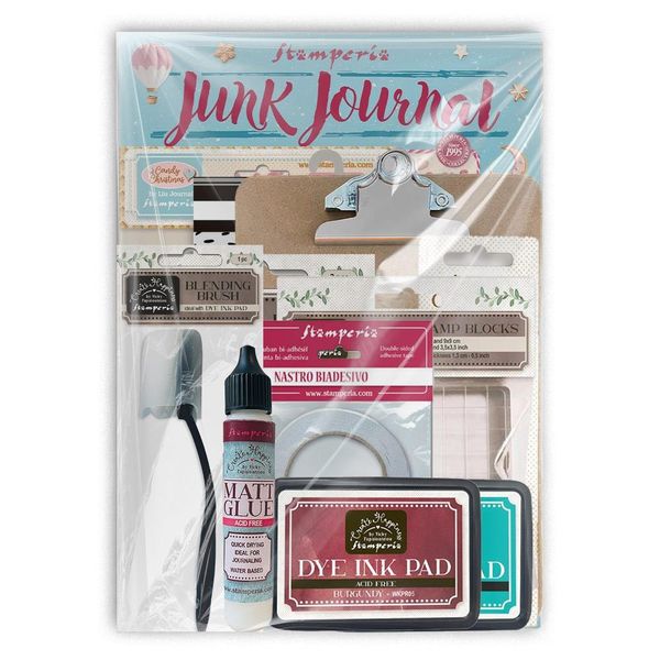 Stamperia Candy Christmas Junk Journal And Colouring Kit