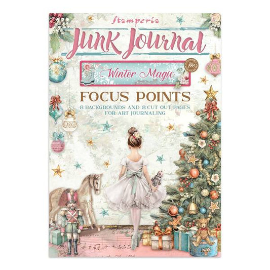 Stamperia Winter Magic Junk Journal Focus Points