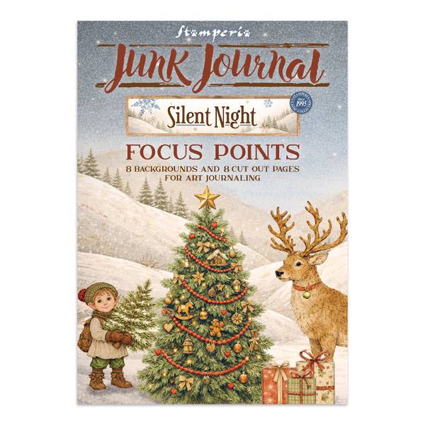 Stamperia Silent Night Junk Journal Focus Points