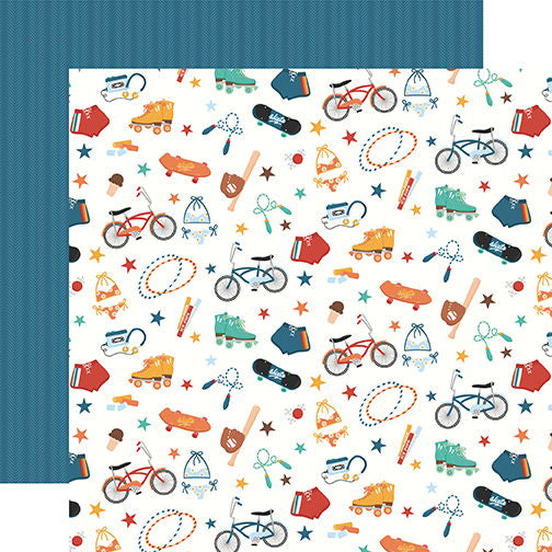 Echo Park Summer Break Summer Break Activities DS Paper (1 Sheet)