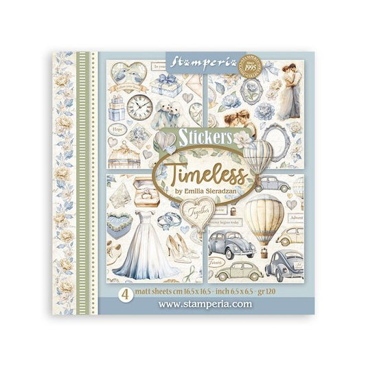 Stamperia Timeless Stickers - 4 sheets
