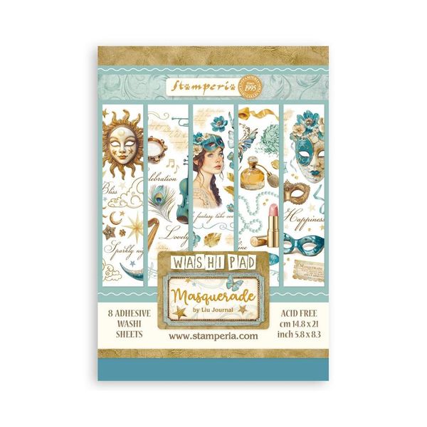 Stamperia MasqueradeÂ Washi Pad