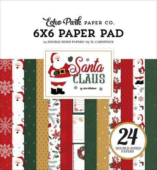 Echo Park Santa Claus 6x6 Paper Pad