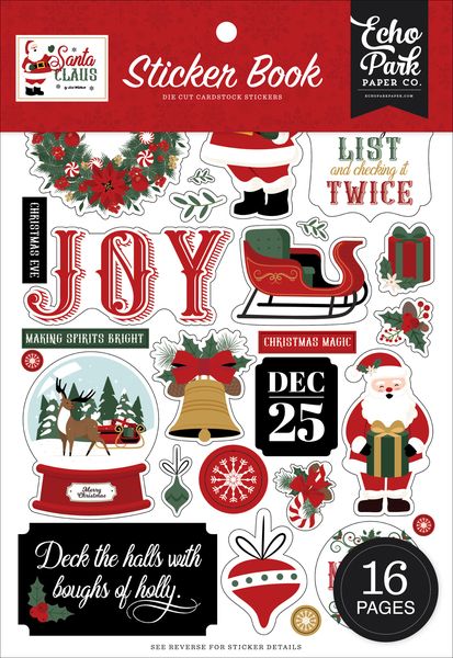 Santa Claus Sticker Book
