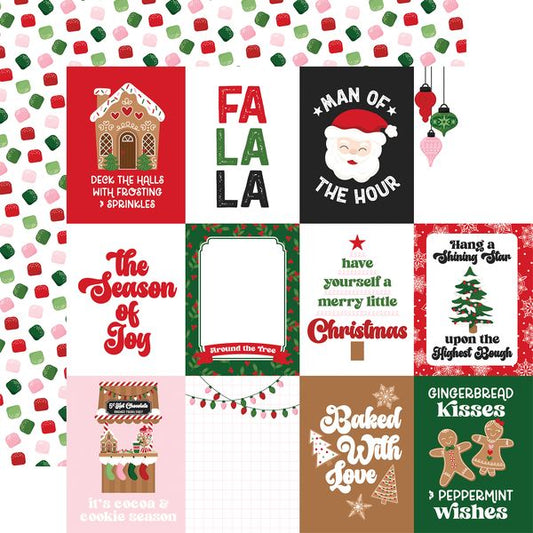 Echo Park Santa's Christmas Delivery 3x4 Journaling Cards