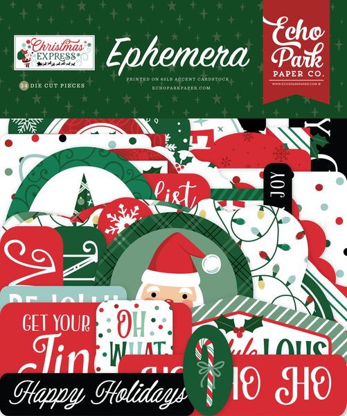 Echo Park Christmas Express Ephemera