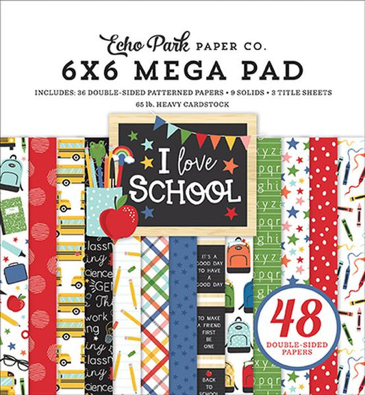 Echo Park DISC - I Love School Mega Pad