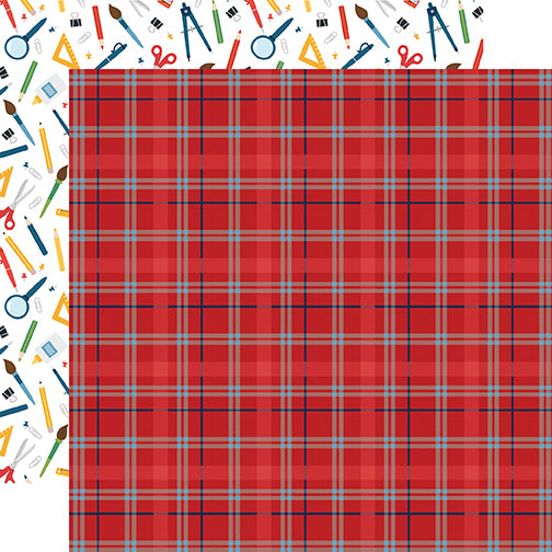 School Rules Student Plaid