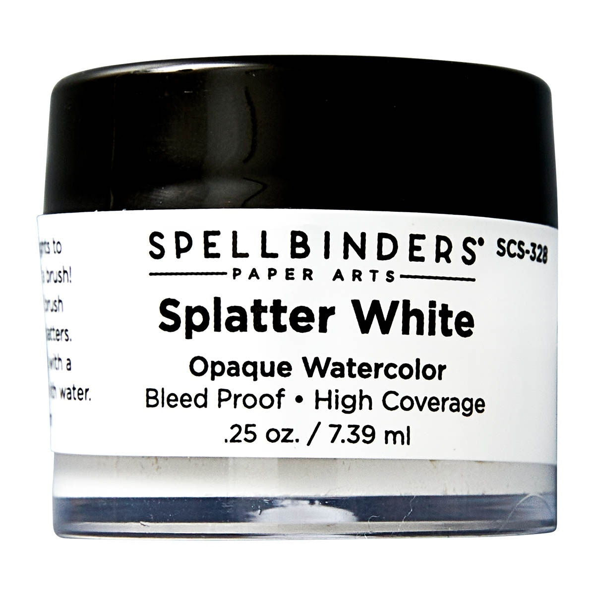 Spellbinders Splatter White Watercolor-Opaque