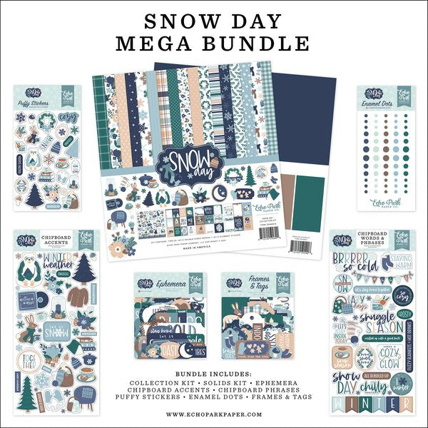 Echo Park Snow Day Mega Bundle