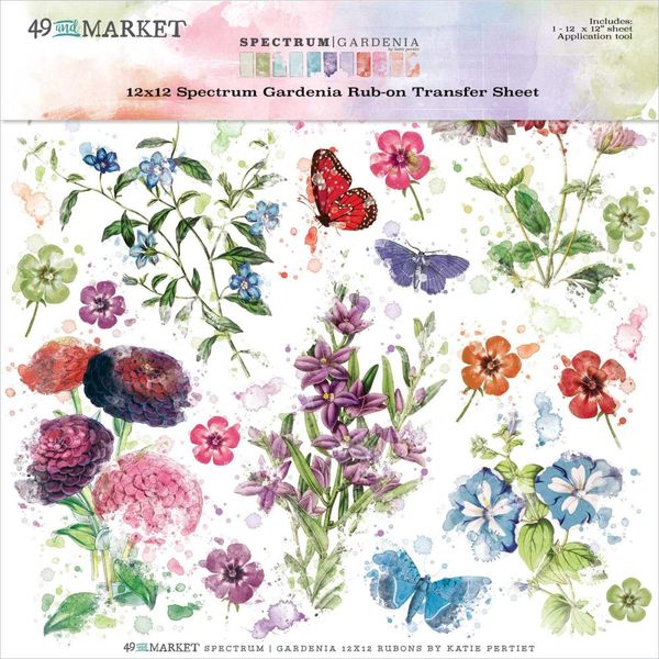 DISC - Spectrum Gardenia Rub-on Transf