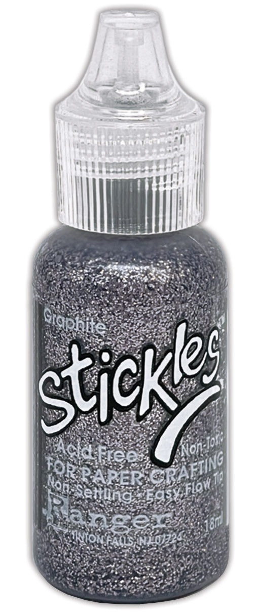 Ranger Stickles Glitter Glue .5oz-Graphite