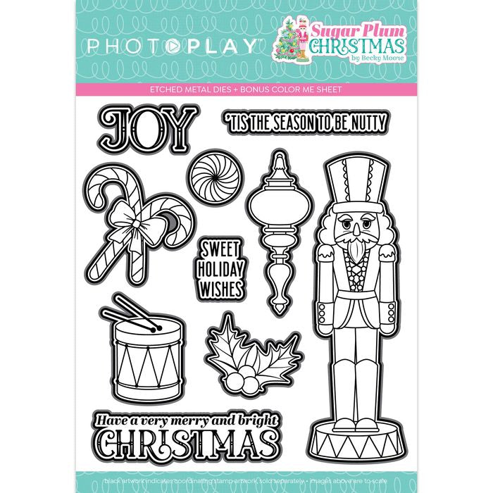 PhotoPlay Etched Die-Sugar Plum