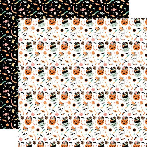Echo Park Spooktacular Halloween: Trick Or Treat DS Paper (1 Sheet)