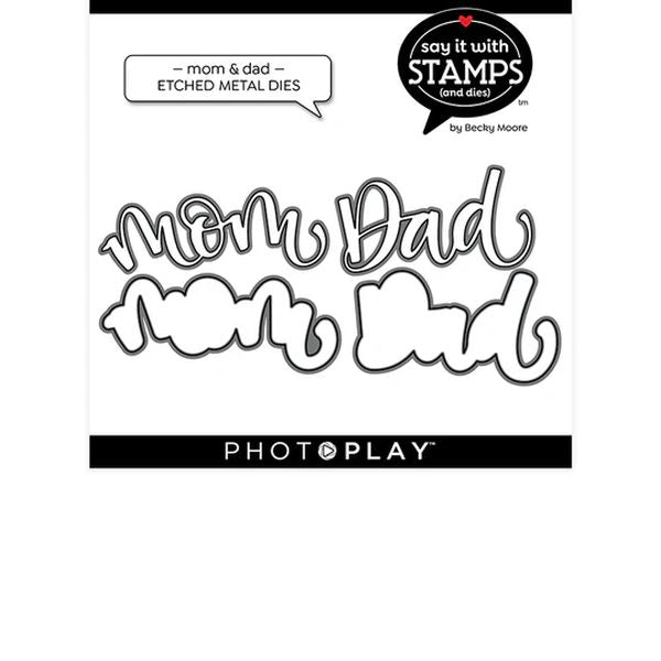 Say It With Stamps: Mom/Dad Dies