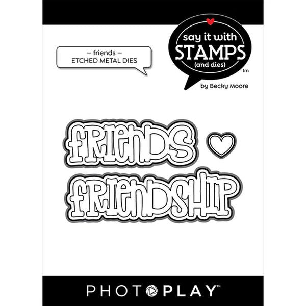 Say It With Stamps: Friends-Friendship Dies