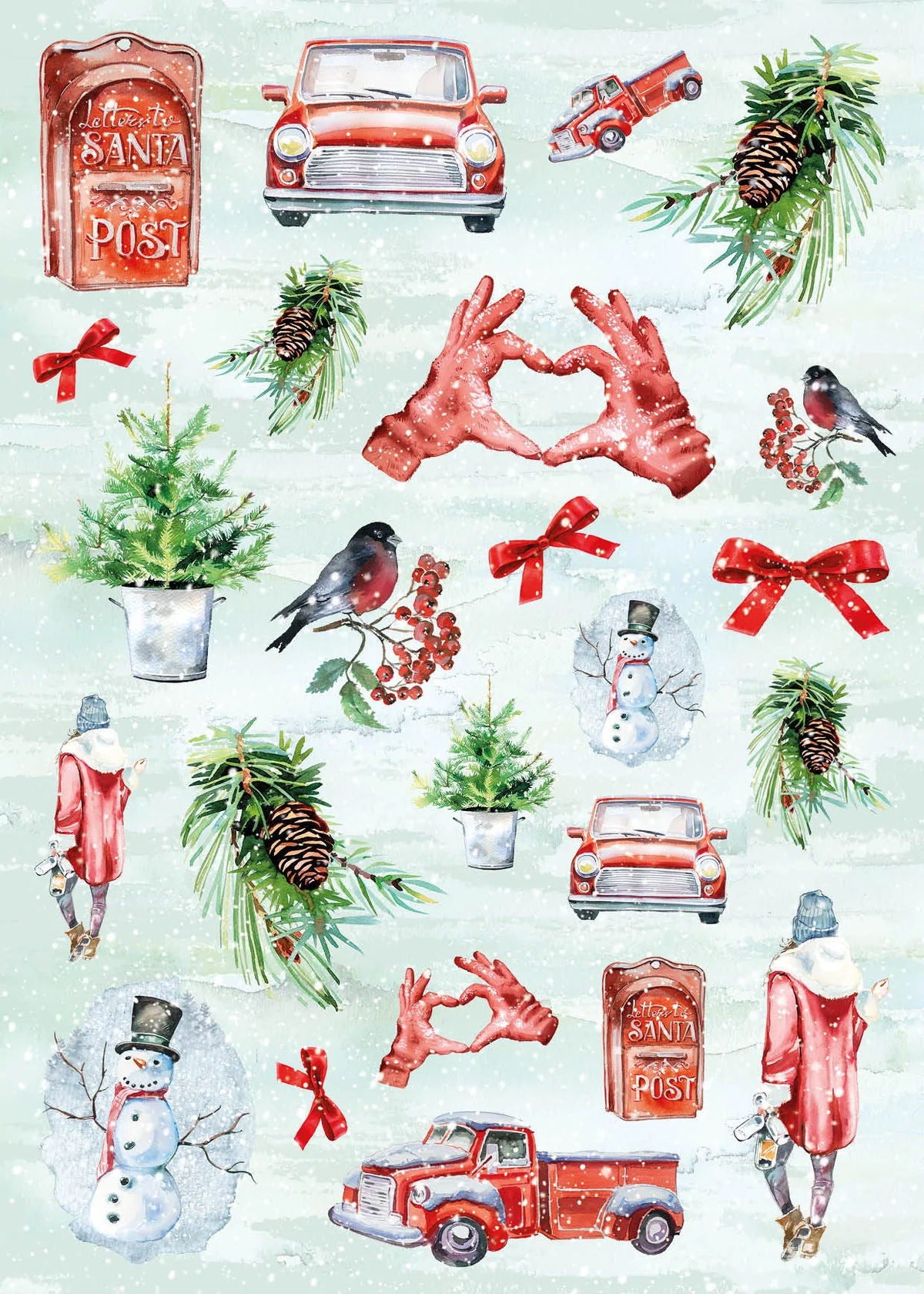 Studio Light Essentials DIY Block: Winter Fun, A4, 32 Sheets