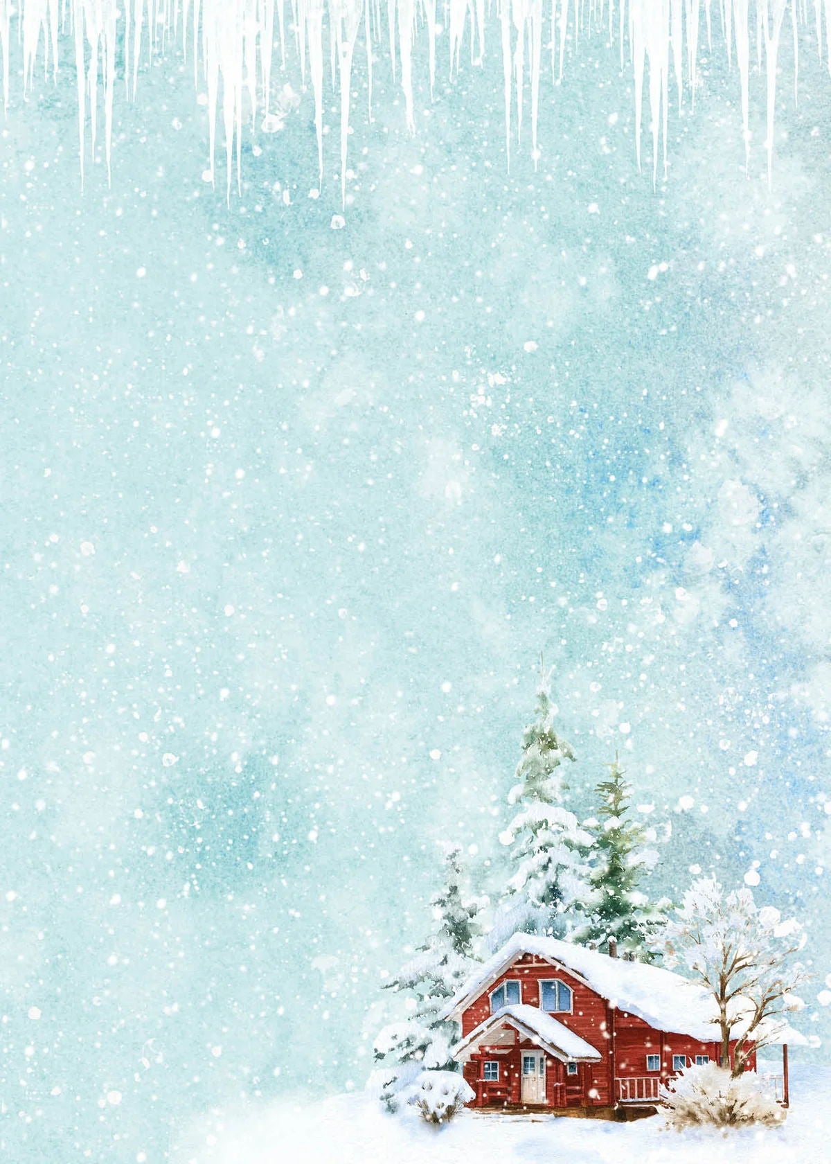 Studio Light Essentials DIY Block: Winter Scene, A4, 32 Sheets