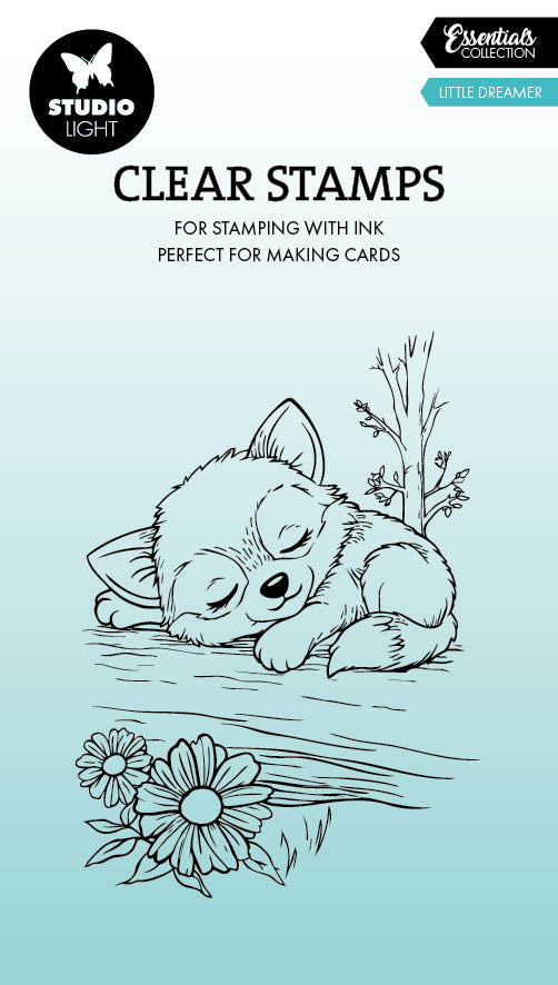 Studio Light Clear Stamps Little Dreamer - Fox Essentials 1 Piece