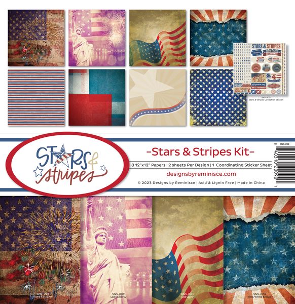 Reminisce Stars & Stripes Kit