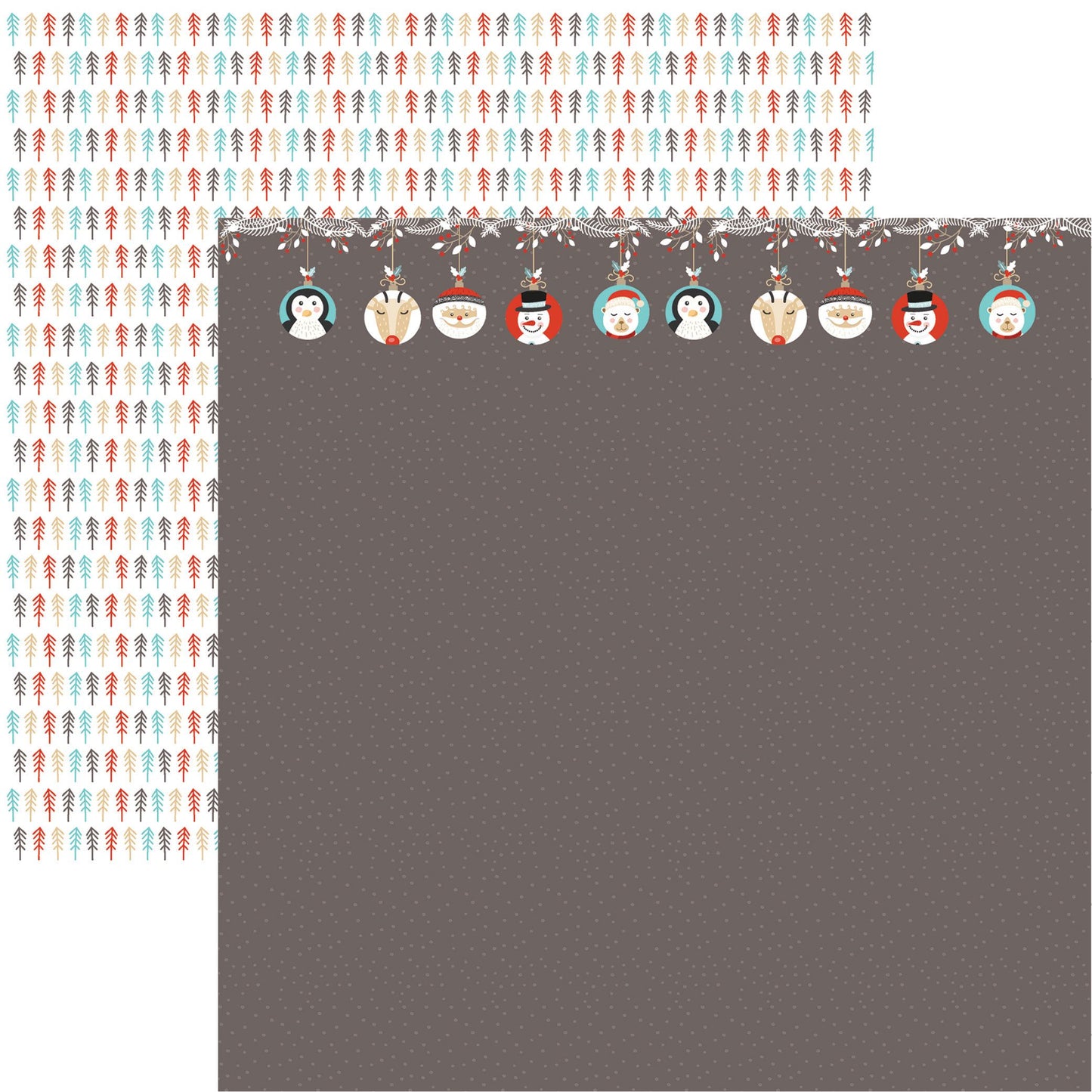 Reminisce Santa Squad: Santa Squad DS Paper (1 Sheet)