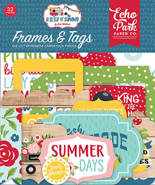 A Slice of Summer Frames & Tags