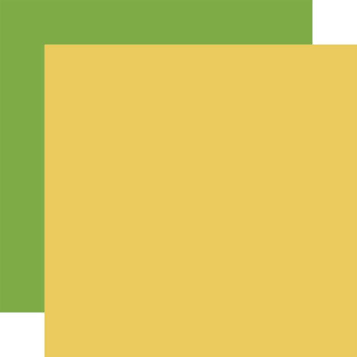 Echo Park Happy St. Patrick's Day Double-Sided Cardstock 12"X12"-Yellow/ Light Green