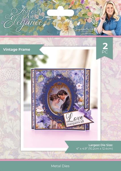 Crafter's Companion Sara Signature Age Of Elegance Metal Die-Vintage Frame