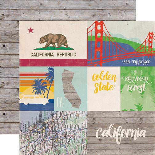 Stateside California DS Paper (1 Sheet)