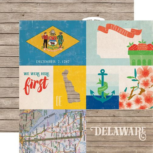 Stateside Delaware DS Paper (1 Sheet)