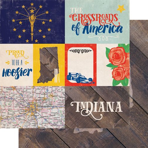 Stateside Indiana DS Paper (1 Sheet)