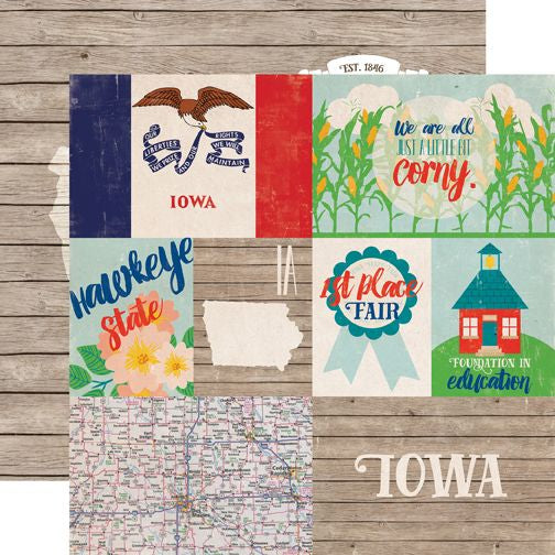 Stateside Iowa DS Paper (1 Sheet)