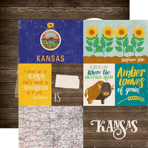 Stateside Kansas DS Paper (1 Sheet)