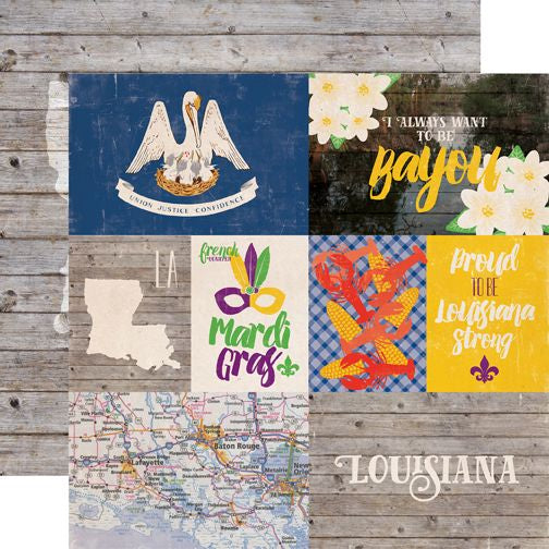 Stateside Louisiana DS Paper (1 Sheet)