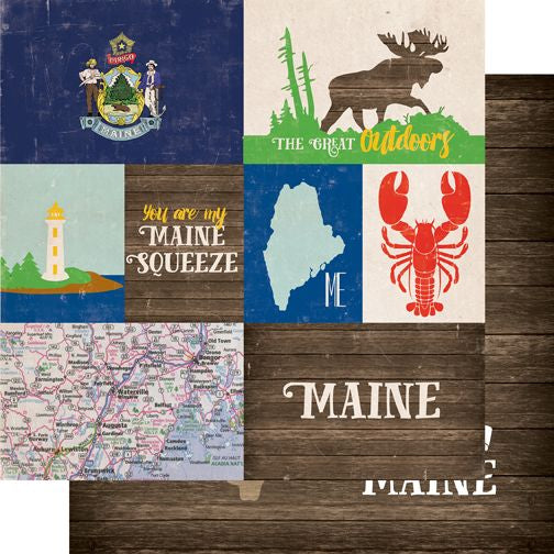 Stateside Maine DS Paper (1 Sheet)