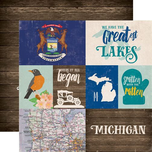 Stateside Michigan DS Paper (1 Sheet)