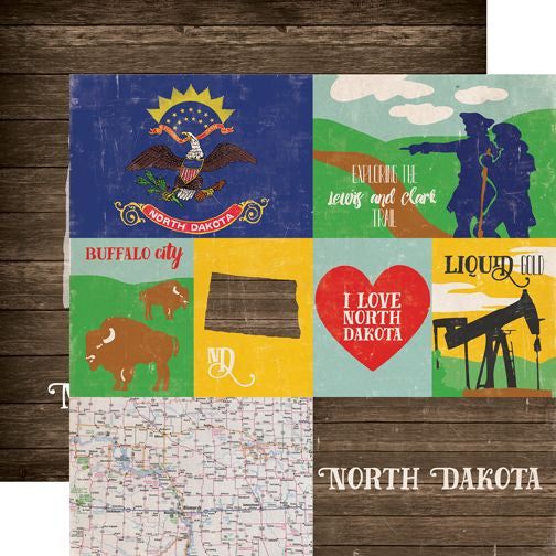 Stateside North Dakota DS Paper (1 Sheet)