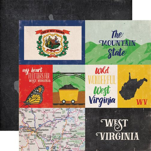 Stateside West Virginia DS Paper (1 Sheet)