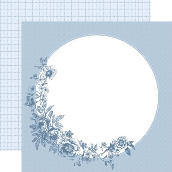 Echo Park Save the Date: Just Married Layout DS Paper (1 Sheet)