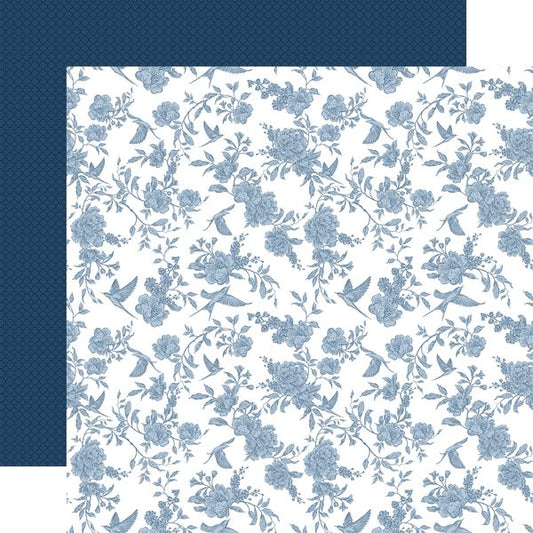Echo Park Save the Date: Wedding Day Flowers DS Paper (1 Sheet)